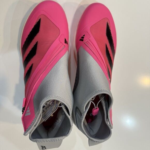 Size 13 Pink Adidas Adizero Impact+ TPU BSB Men\'s Baseball Cleats IF3353 main image 7